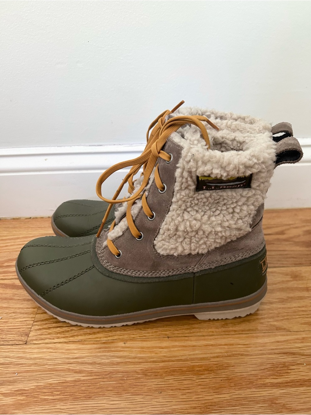 L.L.Bean NWOB Rangeley Pac Boots Ankle Water Resistant Insulated - Picture 5 of 8